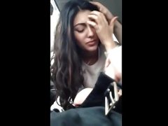 Indian hot girl in amateur blowjob video