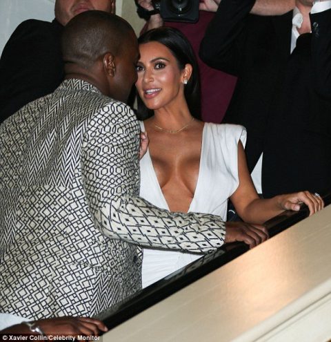 Kim Kardashian and Kanye West