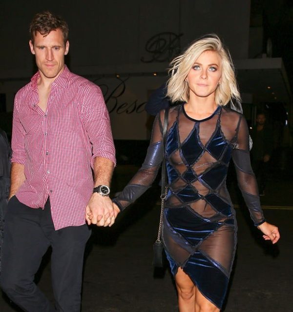 Julianne Hough exposes nipple during wardrobe malfunction