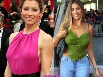 20 Hot Celebrities in Braless Candids