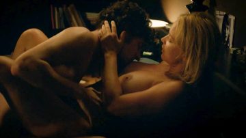 Hot tittied actress Virginie Efira nude sex scenes-Victoria (2016) (video)