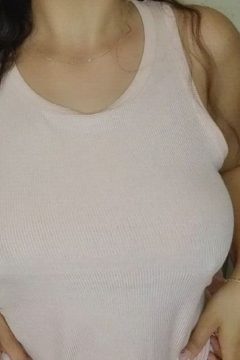 braless woman sexy nipples