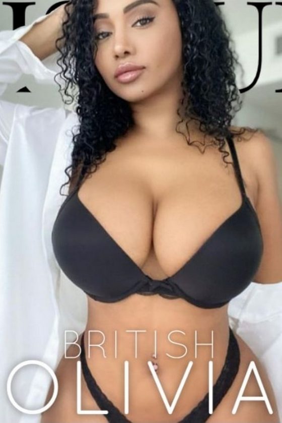 Undressing busty British ebony