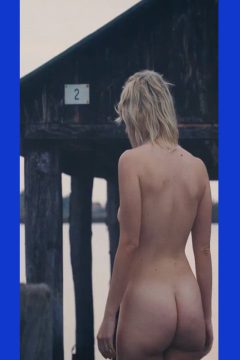 blonde naked actress with nice round ass and sexy perky tits