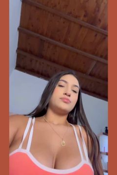 beautiful curvy Latina with big boobs