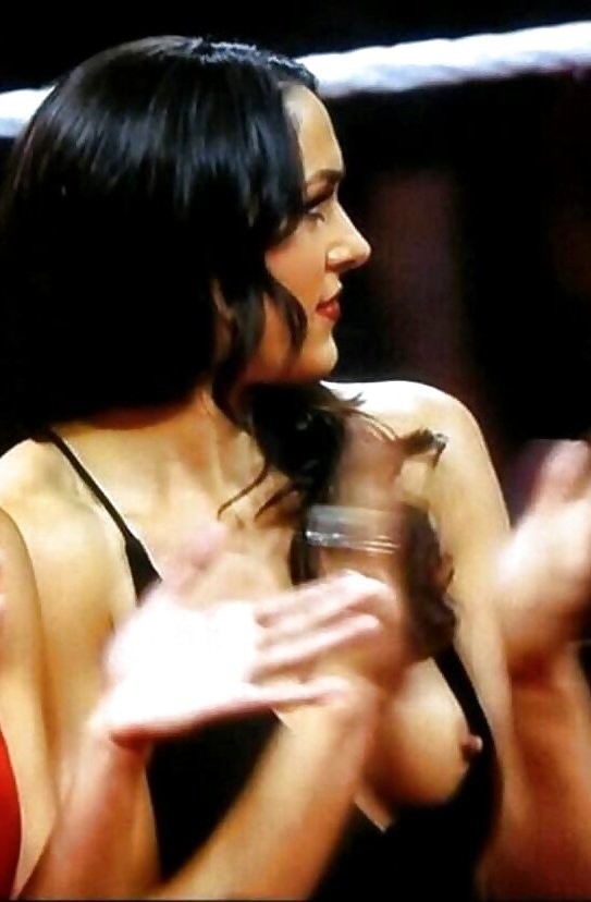 WWE Diva Brie Bella Nipple-Slip